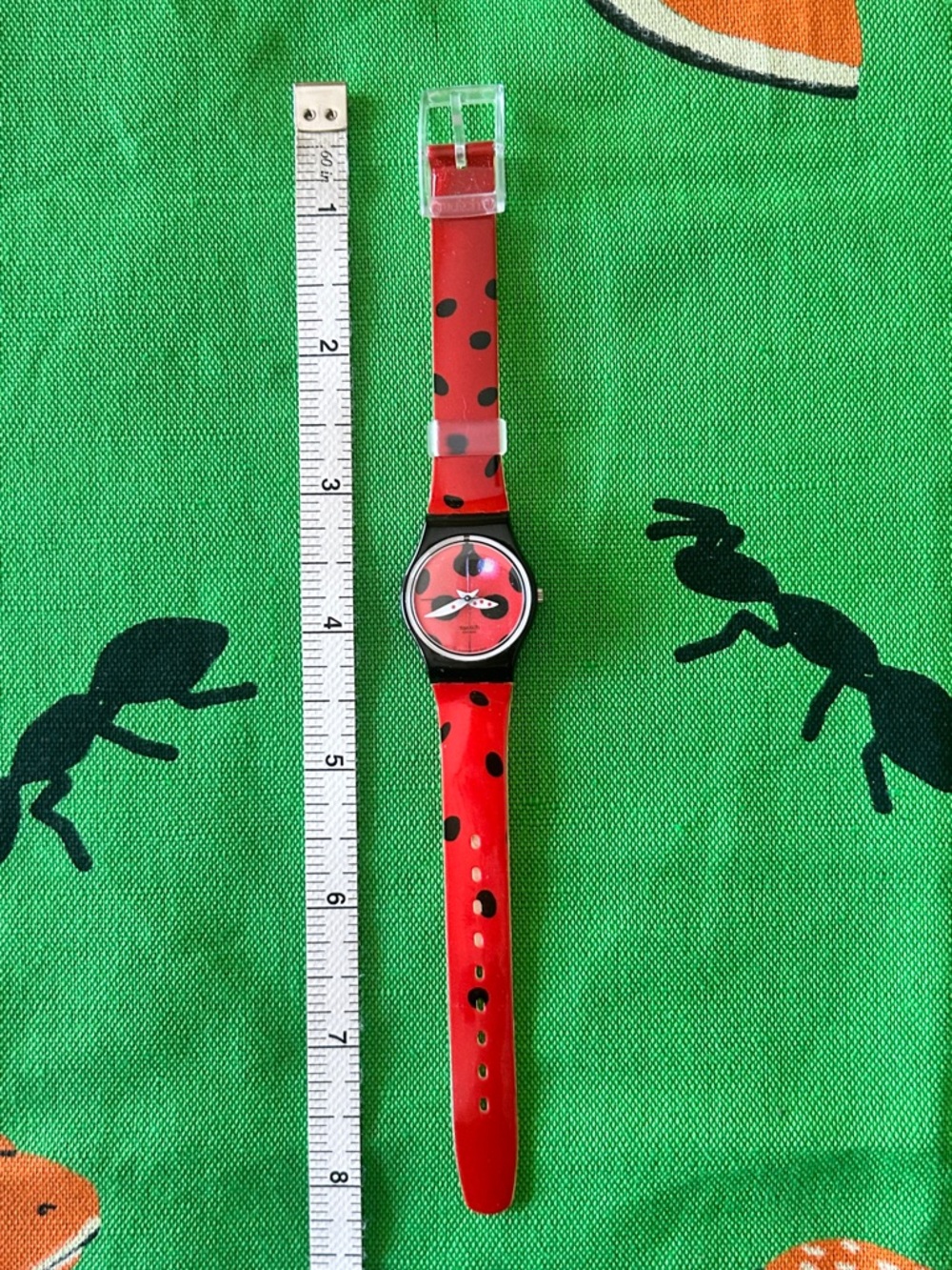 Swatch 90s Ladybug Watch - Picture 2 of 7